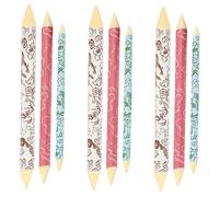Gadpiparty 9 Pièces Lot de Stylos Effaceurs pour Croquis Papier Blending Paper Stump Outils Correction pour Artistes Étudiants