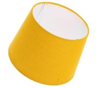 Gadpiparty Abat-jour E27 pour lampe de table, style campagne chinoise, revêtement plat en lin, tête orientable, pour bar, diamètre du trou 4,2 cm