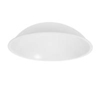 Gadpiparty Abat-jour en Acrylique Blanc Semi-circulaire 320x110 Mm Bordure et Trou, Diffuseur de Lampe Suspendre, Lampe de Table et Lampadaire, Remplacement pour Intérieur et Décoration