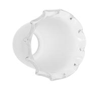 Gadpiparty Abat-jour en Verre à Motif de Lys pour Lampe, Remplacement Ouverture de 4cm, Compatible Plafonniers et Ventilateurs, pour Salons et Chambres