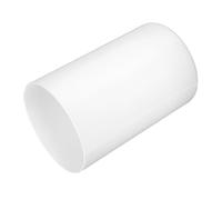Gadpiparty Abat-jour pas facile à fissurer avec lumière douce en verre blanc et design simple, housse de protection robuste pour lampe de table et accessoires d'éclairage suspendu