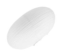 Gadpiparty Abat-jour portable en papier blanc pour plafonnier, abat-jour à suspendre pour maison, chambre à coucher, décoration d'hôtel avec diffusion de lumière douce et protection contre la