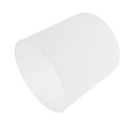 Gadpiparty Abat-jour Verre Cylindrique Lait Blanc pour Lampe Diffuseur Lumière Douce Compatible Lampe de Table et Suspension Design Classique pour Salon