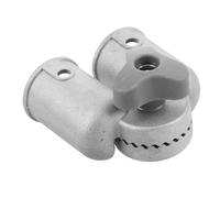 Gadpiparty Adaptateur D’Angle pour Manche de Balai 25 MM en Aluminium Joint Rotatif Robuste et Léger Accessoire de Remplacement Télescopique pour Outils de Nettoyage Ménager Multi-Usages