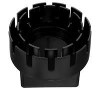 Gadpiparty Adaptateur de Drainage Connecteur Solide pour Plastique Noir Intégration sans Couture Tuyau de Gouttière pour Système de Vidange de Pluie de Villa
