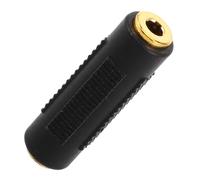 Gadpiparty Adaptateur Jack Stéréo Femelle à Femelle Plaqué Or Connecteur Coupleur Audio Double Canal pour Casque et Haut-parleurs Connecteur de Changement de Fiable et Robuste