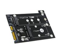 Gadpiparty Adaptateur Msata Clé b Ssd vers Interface Serial Ata Convertisseur pour Stockage De Masse