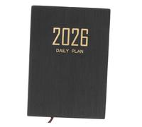 Gadpiparty Agenda Synthétique Planificateur Hebdomadaire et avec Liens Cahier Organisateur pour Listes de Tâches et Objectifs Couverture Noire à Décembre