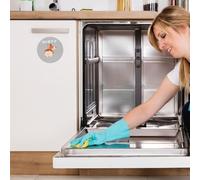 Gadpiparty Aimant Lave-Vaisselle Propre/Sale Double Face Rond 5 CM Aimant Solide pour Indicateur de Nettoyage Accessoire la Cuisine Pratique pour Lave-Vaisselle Acier Inoxydable Lot de 1