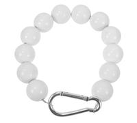 Gadpiparty Anneau de Retenue Perlé pour Mât de Drapeau Bague Guide Acrylique Maintien Stable du Drapeau Près du Mât Accessoire Durable Installation Rapide et Pratique