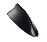 Gadpiparty Antenne Aileron de Requin pour Voiture, ABS Noir, Étanche | Réception Fm Am, Forme Aileron Élégante, Pose Adhésive Simple, pour Toit Auto, Signal Stable
