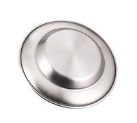 Gadpiparty Assiette Acier Inoxydable Plate Multifonction pour Desserts Viandes Rôties et Rangement Alimentaire Légère et Facile à Nettoyer pour Usage Domestique et Barbecue