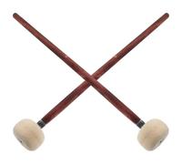 Gadpiparty Baguettes de percussion en bois à tête en feutre - Ensemble de 2 maillets pour caisse claire et cymbales - Design classique pour joueurs professionnels