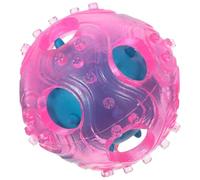 Gadpiparty Balle Distributrice de Friandises pour Chien Interactif Caoutchouc TPR Résistant Stimule Activité et Intelligence Balle à Friandises sans Couvercle Couleurs Couleur Aléatoire