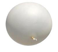 Gadpiparty Ballon Jumbo pour Fête et Observation Météorologique Ballon Latex Géant pour Dessin Jeux Créatifs et Vidéo Aérienne Gonflable Réutilisable pour Garçon Fille