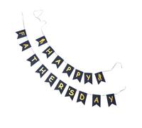 Gadpiparty Bannière à Queue d'Hirondelle en Papier Doré pour Fête des Pères Décoration Suspendue Colorée Lot de 1 set de Ensemble pour Anniversaire et Célébration Extérieure