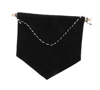 Gadpiparty Bannière Murale Toile Unie Noire S Support Épingle Émaillée pour Badge Drapeau Présentoir Suspendu pour Rangement et Décoration Murale Scandinave Garçon Fille