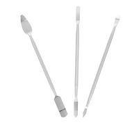 Gadpiparty Barre de Levier en Acier Inoxydable 3 Pièces Outil de Démontage Portable à Double Tête pour Réparation de Téléphone Tablette Ordinateur Portable et Appareils Numériques