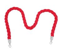 Gadpiparty Barrière de Sécurité Torsadée avec Crochet Argenté Corde de Séparation pour Événements Mariages et Salles de Banquet Optimisation de Espace et Gestion des Foules