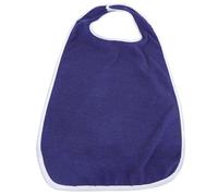 Gadpiparty Bavoir Adulte en Polyester Bleu pour Repas, Lavable et Facile à Enfiler, Protection Vêtements pour Personnes Âgées et Patients Handicapés