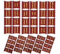 Gadpiparty Bible Study Lot de 66 onglets en cuir pré-imprimés + 14 marque-pages vierges pour journal et indexation de livres Marron