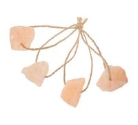 Gadpiparty Bloc De Sel à Lécher Naturel 4 Pièces pour Chevaux, Bovins, Cerfs Et Autres Animaux D’élevage, Enrichi en Oligo-éléments, Facile à Installer Les Pâturages