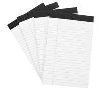 Gadpiparty Bloc-notes Juridique A5 Ligné, 4 Cahiers à Lignes Larges