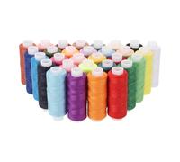 Gadpiparty Bobines de Fil Polyester Pré-enroulées pour Machine à Coudre 30 Couleurs Assorties 250 Mètres par Bobine Fil à Coudre Fournitures de Couture pour Maison et Atelier
