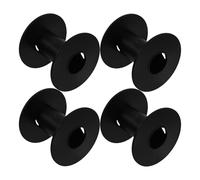 Gadpiparty Bobines Vides en Plastique Cylindriques Design Compact et Polyvalent 4pcs pour Fil de Pêche et Fil de Soudure pour Atelier et Rangement