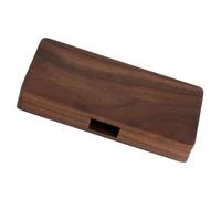 Gadpiparty Boîte à Cartes De Visite Magnétique Titulaires pour Hommes Titulaire D'identité Porte-Carte Détenteur des Cartes De Visite Couverture des Cartes Étuis pour Cartes De Visite Noyer