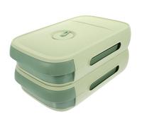 Gadpiparty Boîte à Empilable Transparent Avec Couvercle Conteneur De Rangement Pour Réfrigérateur Grand Capacité Design à Tiroir Pratique Pour Cuisine Restaurant