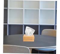 Gadpiparty Boîte à Mouchoirs Carrée en Bois Conteneur Multi-Usage pour Serviettes Papier Design Simple et Moderne Adaptée Maison Bureau Restaurant