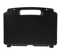 Gadpiparty Boîte à Outils Rigide avec Insert en Mousse Mallette de Transport Compacte en Plastique Organisateur D’Outils de Maintenance pour Électricien Petite Caisse à Outils Portable