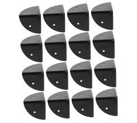 Gadpiparty Boîte De 16 Pièces à Accessoires Matériels Protecteur d'angle De L'armoire Ceintures Amovibles Autocollants Imperméables Filtre Spécial Assiette De Haute Qualité à Froid Black
