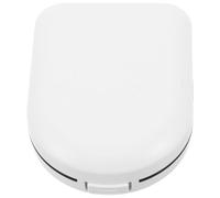 Gadpiparty Boîte de Protection pour Appareil Auditif, Étui de Rangement Rigide Abs Blanc, Antichoc et Léger, pour Amplificateur Auditif Contour D’oreille, Usage Quotidien et Extérieur
