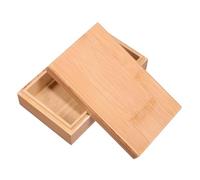 Gadpiparty Boîte de Rangement Bois Brute Petite Boîte à Thé Coffret à Souvenirs de Mariage Organisateur de Bijoux et Loisirs Créatifs