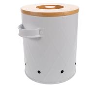 Gadpiparty Boîte de Rangement Légumes Moyenne Bac Aéré pour Pommes de Terre Oignons Ail Seau Cuisine Réutilisable pour Fruits et Légumes Organisateur Pratique pour Cuisine Familiale