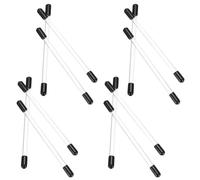 Gadpiparty Boîte de Rangement pour Tubes à Parfum Léger et Robuste en Acrylique Transparent Pack de 12 Pièces pour Organiser et Protéger Vos Bâtons de Parfum