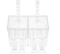 Gadpiparty Boîte Isolement pour Aquarium Incubateur de Reproduction pour Poissons Vivants Protection pour Guppys et Isolateur de Poissons Agressifs et Sûr
