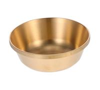 Gadpiparty Bol Tibétain Épais Poli pour Offrande Eau Récipient Rituel Bouddhiste Décor Méditation Yoga Bol Sacré pour Temple et Espace Zen