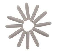 Gadpiparty Bouchons de Protection pour Panier de Lave-vaisselle en Caoutchouc, Protection Anti-poussière Robuste, Lot de 50 Pièces Gris Perle, Accessoires de Réparation pour Lave-vaisselle,
