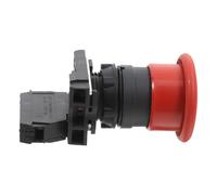 Gadpiparty Bouton D'arrêt Urgence Industriel Fonction de Protection de Sécurité, Installation Facile en Plastique et Métal, Adapté pour Usage en Milieu Industriel