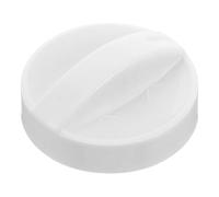 Gadpiparty Bouton de Remplacement pour Four à Micro-ondes en Plastique Blanc, Design Croix Minuterie, Résistant la Casse la Déformation, Accessoire Simple et Délicat