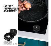 Gadpiparty Bouton Thermostat de Remplacement pour Cuisinière à Gaz Réglable et Résistant à Haute Température Commande Précise pour Four Électrique Friteuse et Chaudière