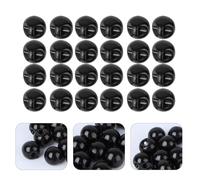 Gadpiparty Boutons en Perles Colorées 50 Pièces 9 MM pour Confection de Bijoux et Embellissement Textile