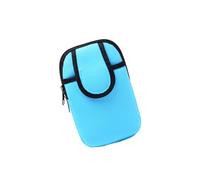 Gadpiparty Brassard de Sport Étanche et Transpirable pour Running Pochette Téléphone et Clés Armband Fitness et Résistant Sueur Moyenne Cyan