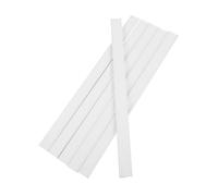 Gadpiparty Bread Knife Blade Sleeve 6pcs, White Plastic Saw Blade Protective Cover for Bread Cutter, Reusable Edge Guard Protector, 22.50x1.40x0.40cm, Commercial Kitchens