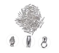 Gadpiparty Breloques De Bijoux En Alliage Pinceau à Encre Pour Collier Et Bracelet Diy, Lot De 100 Pièces, Accessoire Créatif Multiactivités, Artisanat Bijoux, Présent Personnalisé