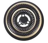 Gadpiparty Brûleur de Cuisinière à Gaz Intégré Noir, Accessoire de Fourneau Cuisine Domestique, Haute Résistance la Chaleur, Compatible Cuisinière à Gaz, Fourniture Cuisine Professionnelle