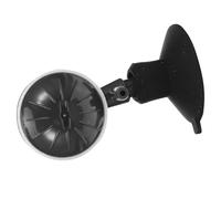 Gadpiparty Bulleur d'air pour Aquarium Noir en Abs Ventouse en Plastique Écologique, Augmente la Durée de Vie et Fixation Facile pour Pompe à Air Aquarium